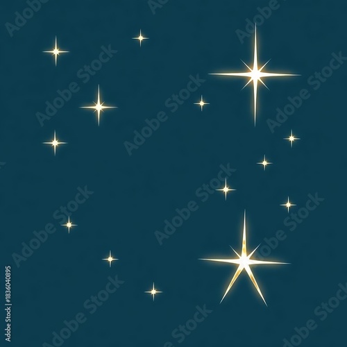 golden stars background