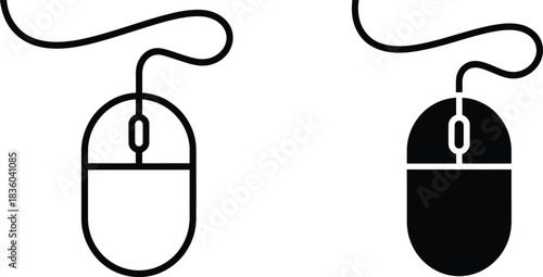 Worker at desk using computer. remote work. digital job concept. isolated on white background, illustration