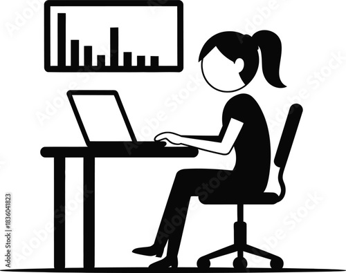 Elegant perfume bottle silhouettes icons set, luxury fragrance isolated on white background, illustration