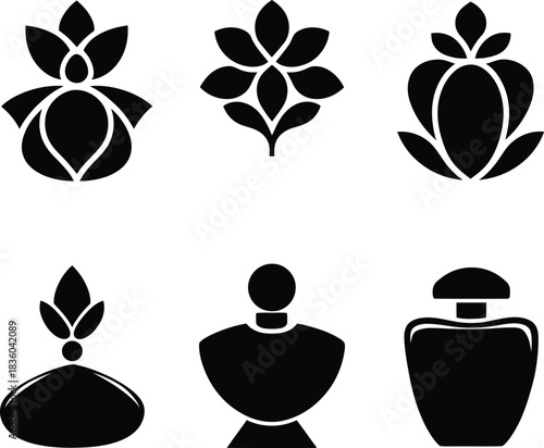 Stylized bare tree silhouette, intricate branches, organic design isolated on white background, illustration