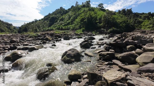 river in the mountains