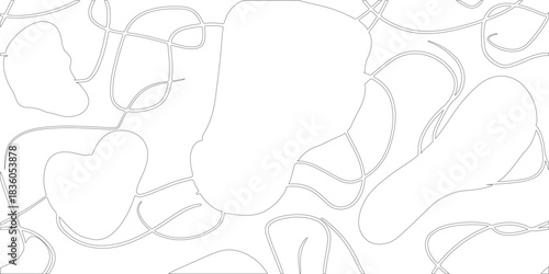 abstract background with white lines or vector silhouette of abstract various geometric lines patterns.