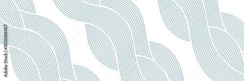 farm green banner, organic abstract background with fields. wavy green lines, natural organic products. ecology background. striped farmer green Pattern