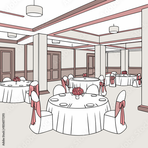 wedding reception table