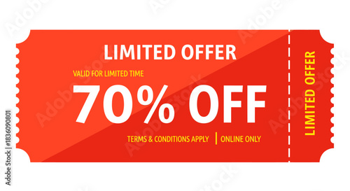 Limited Offer 70 Off Discount Coupon for Online Sales.