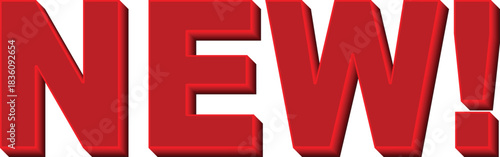 New Sticker. New burst. NEW Starburst for sales and promotions.