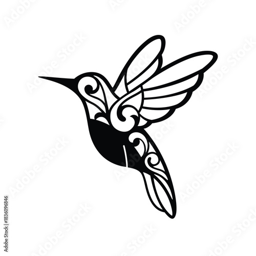 Paper Cut Hummingbird and Wedding Decoration
