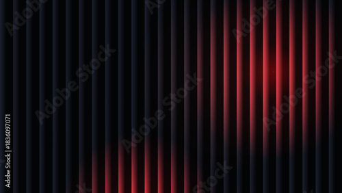 Modern Abstract Dark Blue and Red Gradient Vector Background Illustration with Dynamic Vertical Stripes