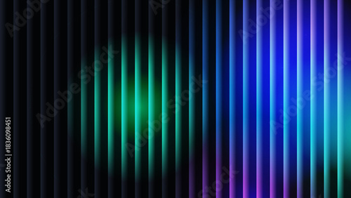 Modern Abstract Dark Blue Purple Teal Vertical Stripes Gradient Background Illustration