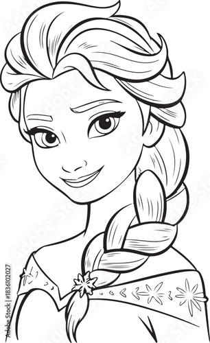 Elsa Face Icon Svg Png, Cut Ready Digital Design For Cricut Silhouette, this princess saves herself svg
