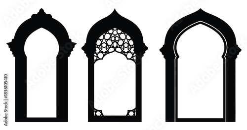  gothic window silhouette 