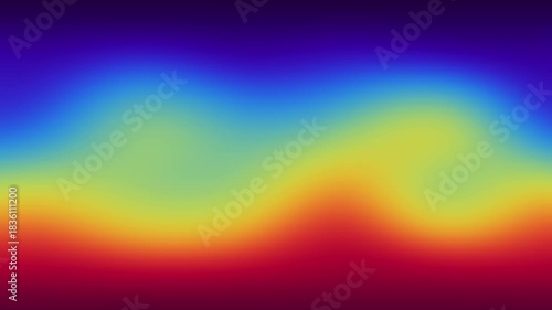 Thermal motion gradient presentation art, vibrant colors create dynamic energy and modern abstract background for creative, business, or technology themed projects.