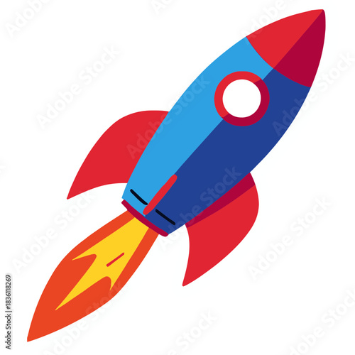 retro rocket ship | rainbow exhaust | vaporwave neon | synthwave sticker | kawaii space illustration | pastel glow | cosmic retro vibes | colorful blast trail | 80s aesthetic | cute sci-fi sticker