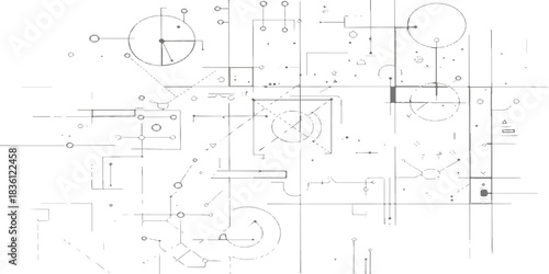 The architectural blueprint for the house design is a technical drawing essential for the building construction project