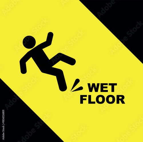 wet floor sign