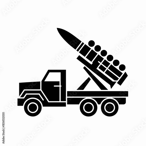 missile-launcher, rocket-truck, mlrs, ballistic-missile, military-vehicle, scud-launcher, himars, tel-missile, army-truck, defense-system, rocket-artillery, surface-to-air, cruise-missile, icbm-truck,