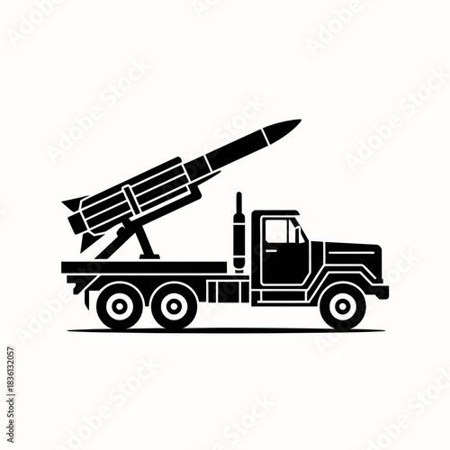 missile-launcher, rocket-truck, mlrs, ballistic-missile, military-vehicle, scud-launcher, himars, tel-missile, army-truck, defense-system, rocket-artillery, surface-to-air, cruise-missile, icbm-truck,