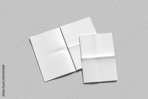 Foto Newspaper Blank Mockup