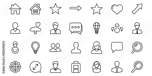 set of medical icons