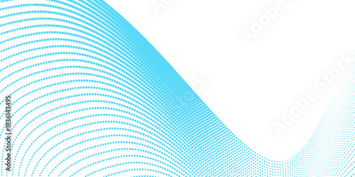 Halftone Background Blue Gradient Transparent Vector Staggered Dots Modern dotted pattern