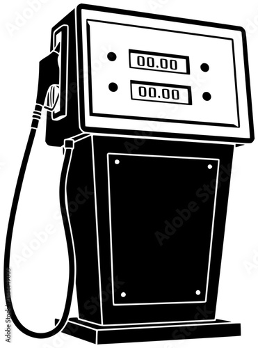 oil illustration gasoline silhouette gas logo fuel icon pump outline diesel energy station power transportation service petroleum refueling petrol shape for vector graphic background