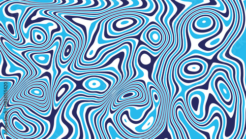 Abstract blue and white swirls pattern background design