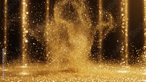 Wallpaper Mural Closeup of Water Splashing on Dark Surface in Slow Motion with Dramatic Lighting Torontodigital.ca