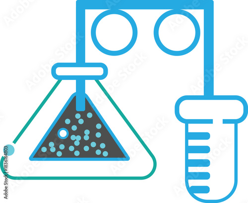 chemistry icon set