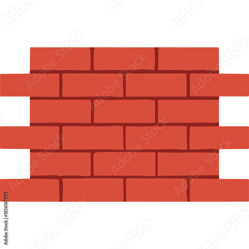 Red Brick Wall Texture With Black Background And Gaps In Between Bricks Showing Through The Dark Void Providing A Rustic And Industrial Aesthetic Suitable For Construction Themes