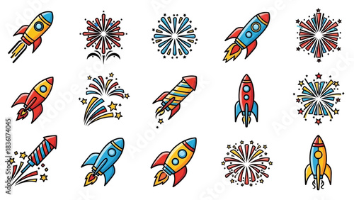 Colorful confetti raining down for a vibrant and joyful celebration event