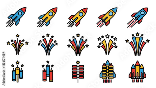 Colorful abstract confetti raining down for a vibrant celebration or party event