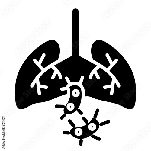 Drug-Resistant TB Vector Icon