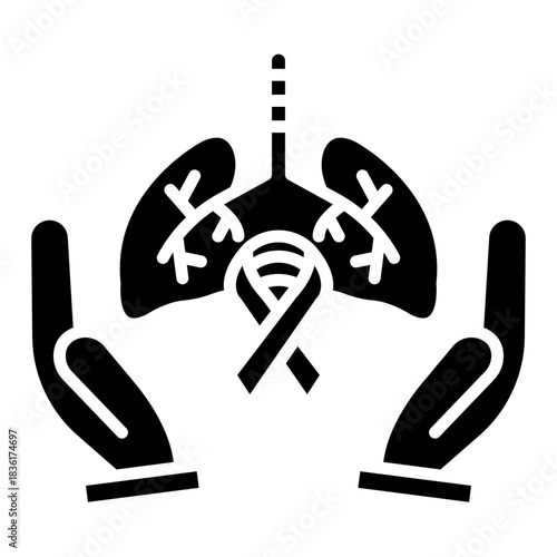 TB Awareness Event Vector Icon