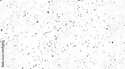 Black speckle texture on white background abstract pattern vector