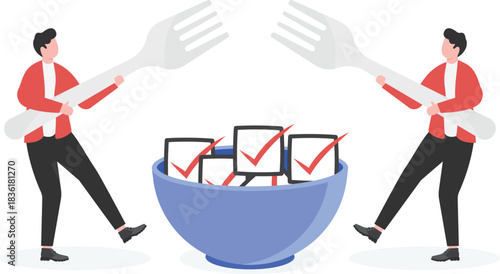 Brainstorming, incorporating different ideas and creativity,
