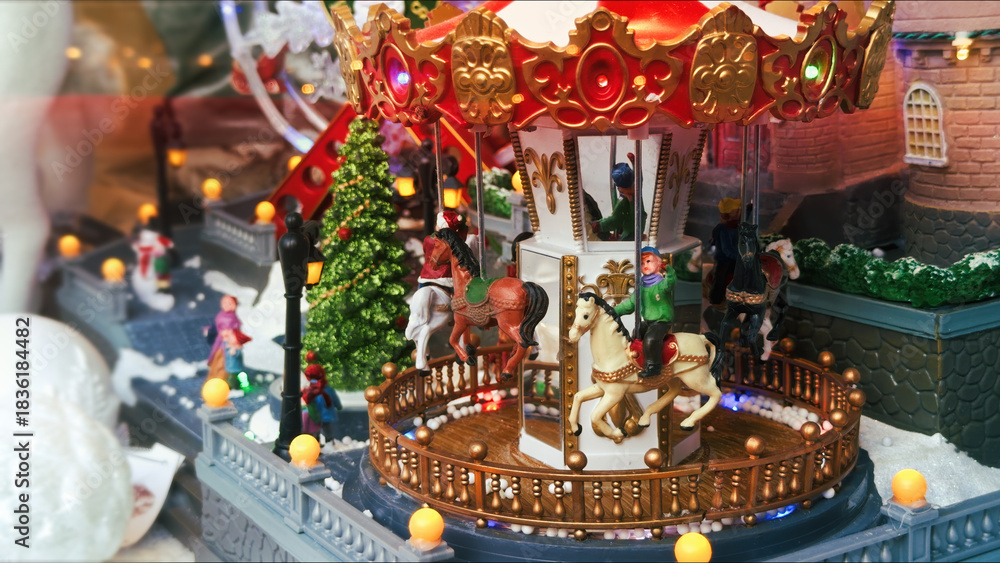 Fototapeta premium Christmas New Year Celebration Decoration Ornaments