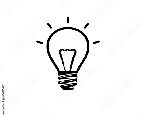 Idea Spark - Insightful Imagery | Clean, isolated vector art for creative projects.