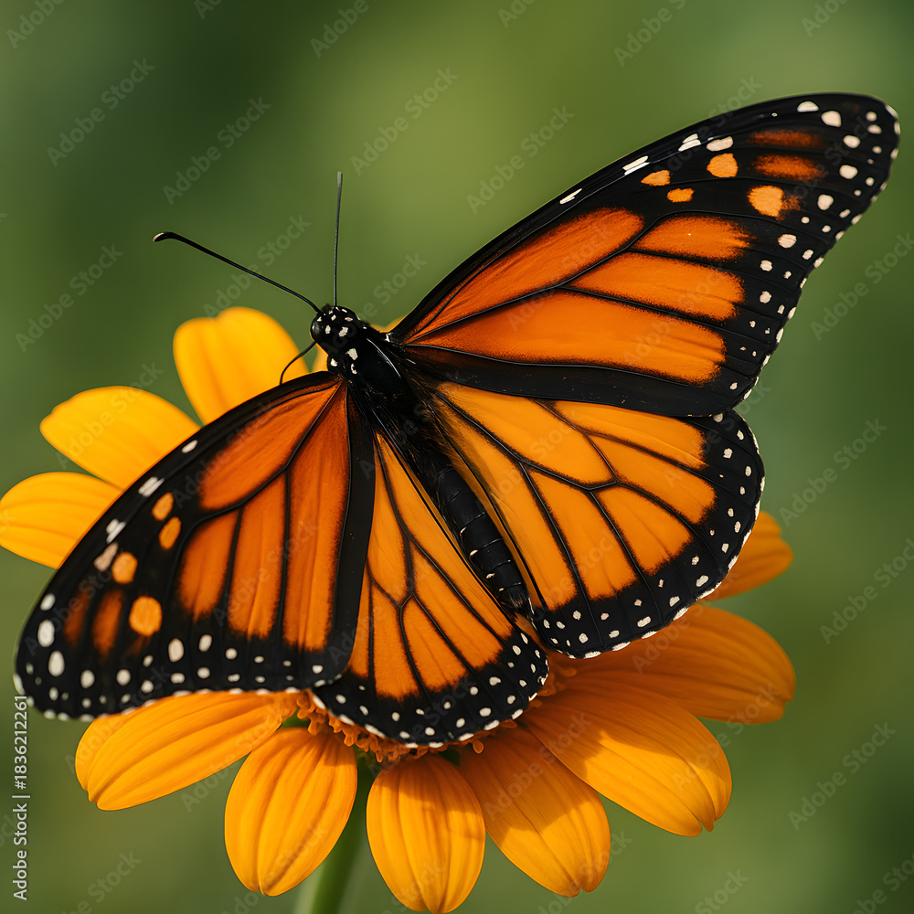 Fototapeta premium The Monarch Butterfly