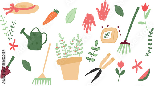 GARDEN TOOLS SUMMER SHOVEL SEED