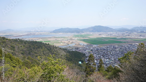 Wallpaper Mural 滋賀・近江八幡　八幡山山頂からの景観 Torontodigital.ca