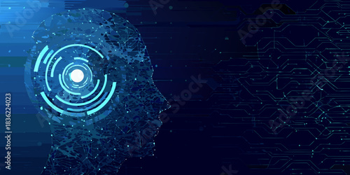 Artificial intelligence head with circuit board neural network and data processing