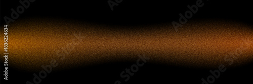 Atmospheric background with black shadows, orange glow and noise texture for photo light leak filter effects. Warm gradients bg with particles and grainy details for vintage photography overlay.