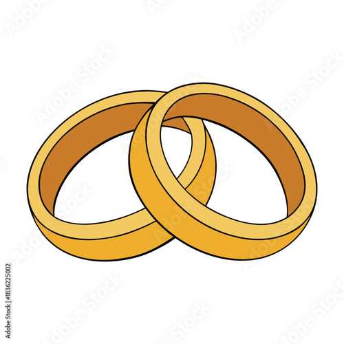 Golden wedding rings shine with timeless elegance, symbolizing everlasting love and unity. Their warm glow reflects commitment, tradition, and a bond meant to last forever.
