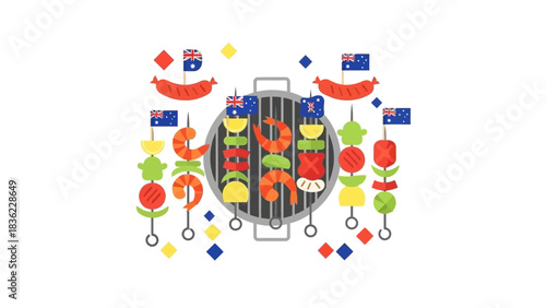 Celebrating Australia Day with Delicious Grilled Skewers and National Pride