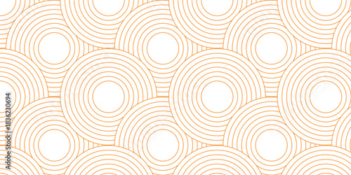 Abstract rounded overlap fabric cloth decor doodle creative flow design. vector textile digital print layout fabric overlapping circle colorful stylish texture background.	
