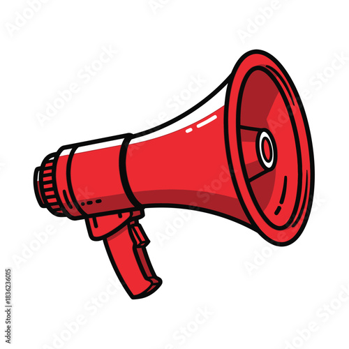 Red Megaphone: Amplifying Voice and Message for Effective Communication.
