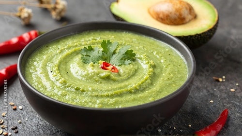 salsa and avocado salsa