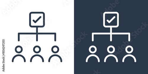 Delegation Task Management Icon