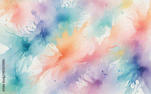 Abstract Watercolor Background