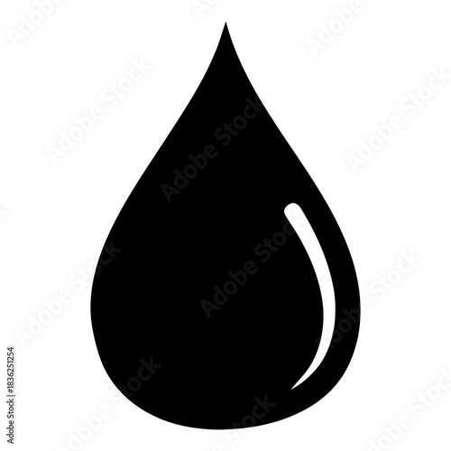 Water Drop icon Vector black water drop icon set. Flat droplet shapes collection. Outline drop symbols Water drop Icons Water drop icon simple set. Liquid oil sign . Rain